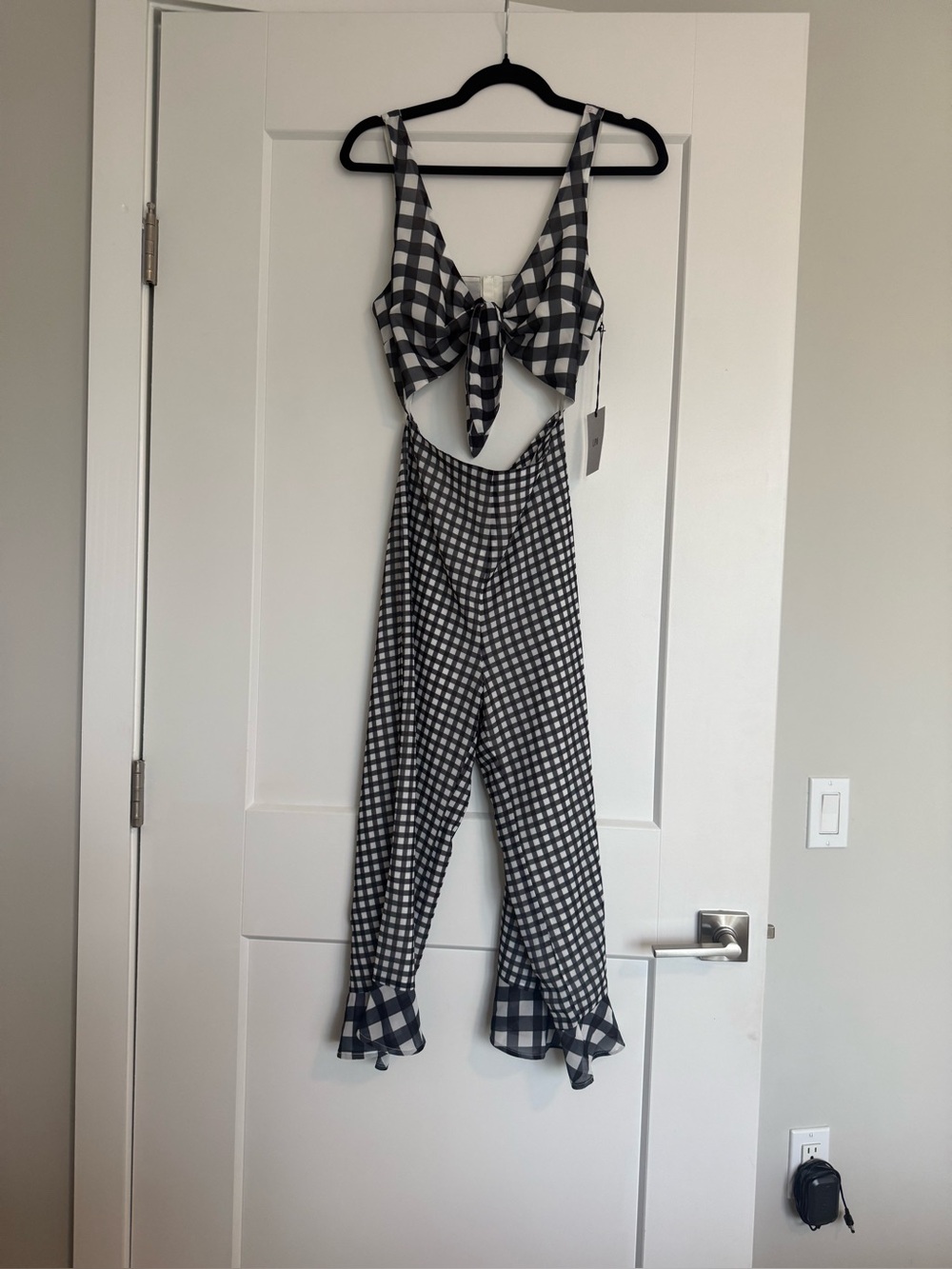 LPA Gingham Jumpsuit